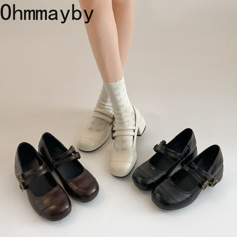 Vintage Fashion Ladies - Scarpe Mary Jane da donna con