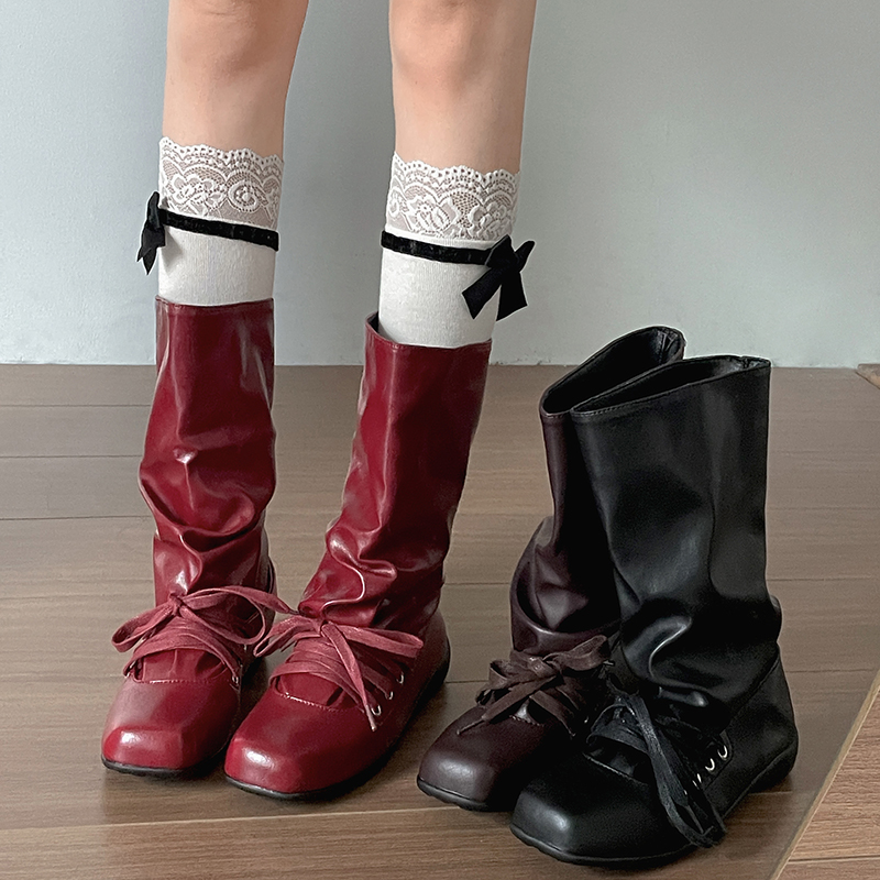 Vintage Fashion Ladies - Stivali da cowboy occidentali da donna