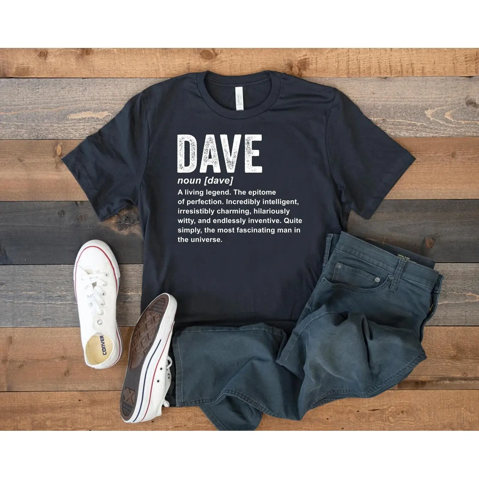 Vintage Fashion Definition - Maglietta Dave Definition con nome divertente