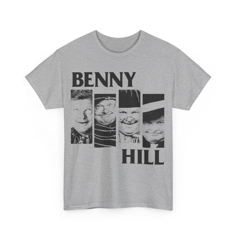 Vintage Flannel Shirt - Maglietta Benny Hill Divertente programma televisivo
