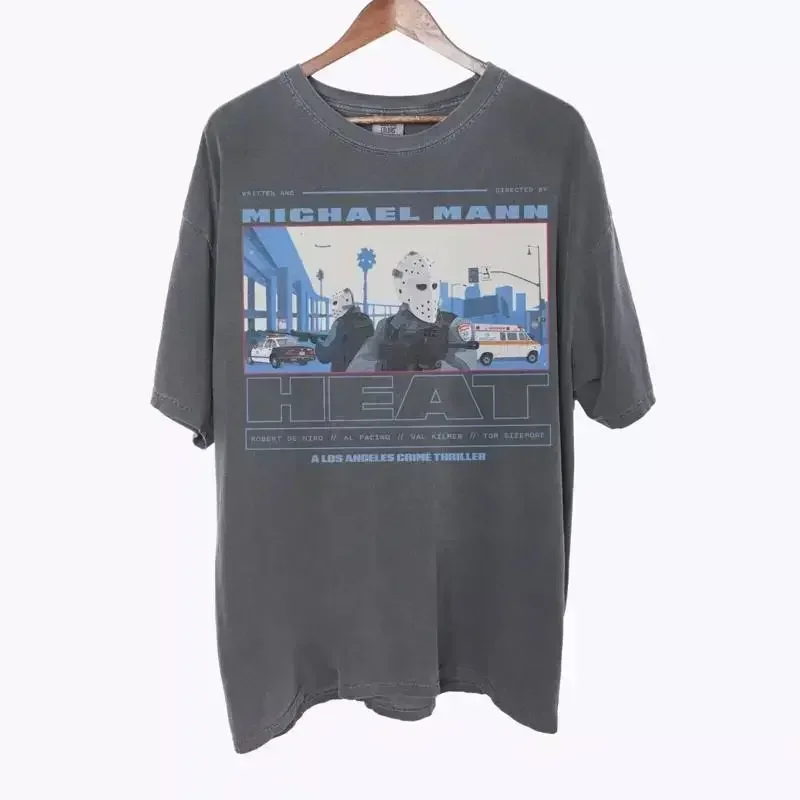 Vintage Flannel Shirt - Maglietta del film Heat del 1995,