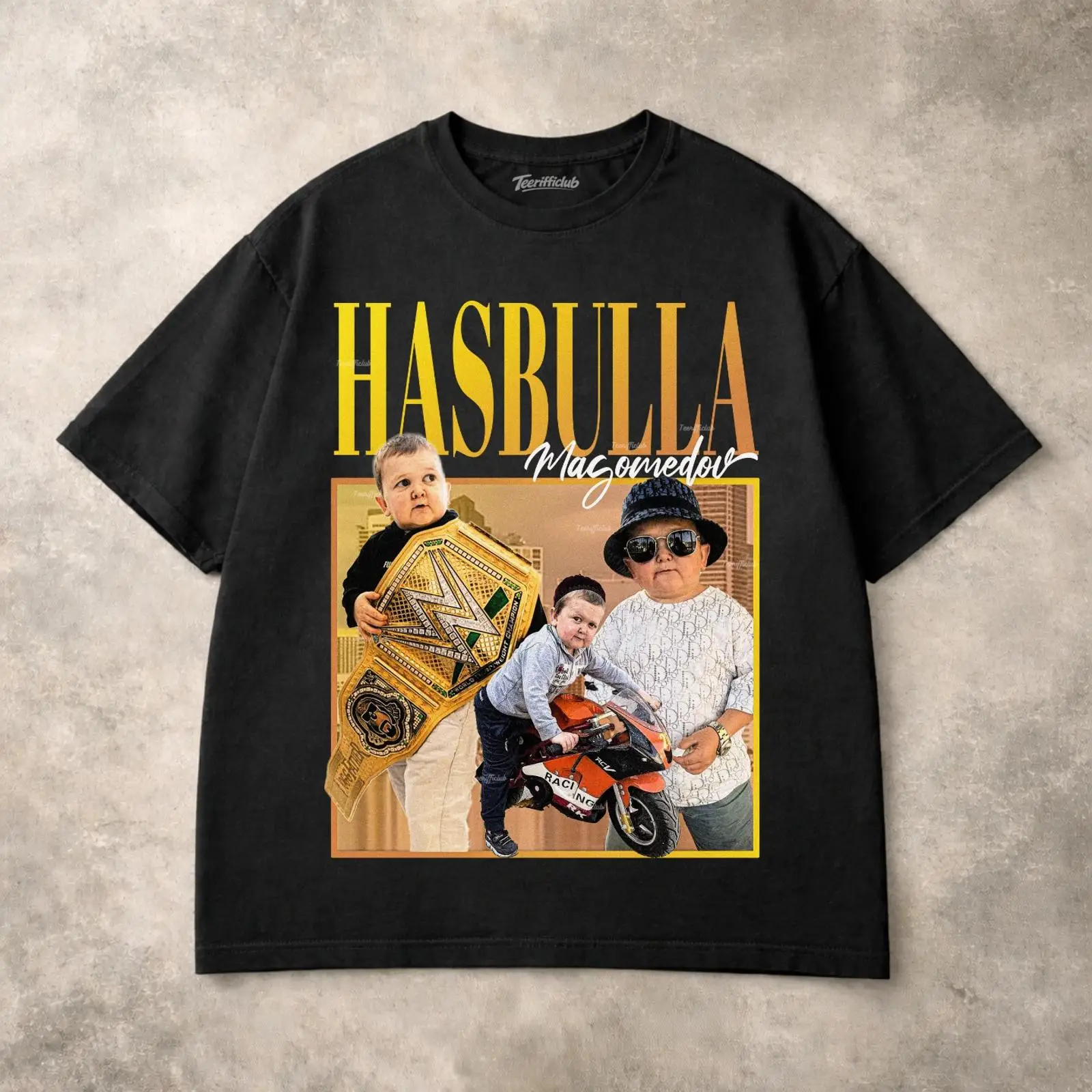 Vintage Fashion Influencer - T-shirt Hasbulla divertente con meme, per