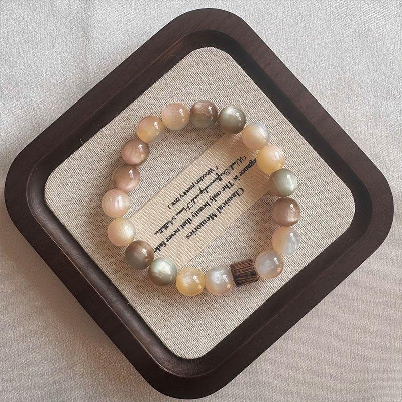 Vintage Fashion Exhibition - Bracciale Vintage Rosa e Marrone con