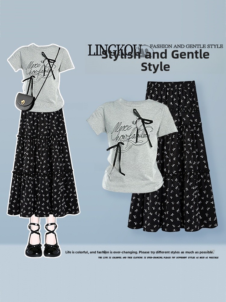 Vintage Fashion T Shirts - Set Estivo da Donna per un