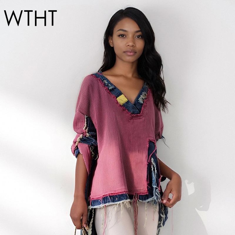 WTHT Moda Donna Impiombato Den - Vintage Fashion Influencer recensione e prezzo