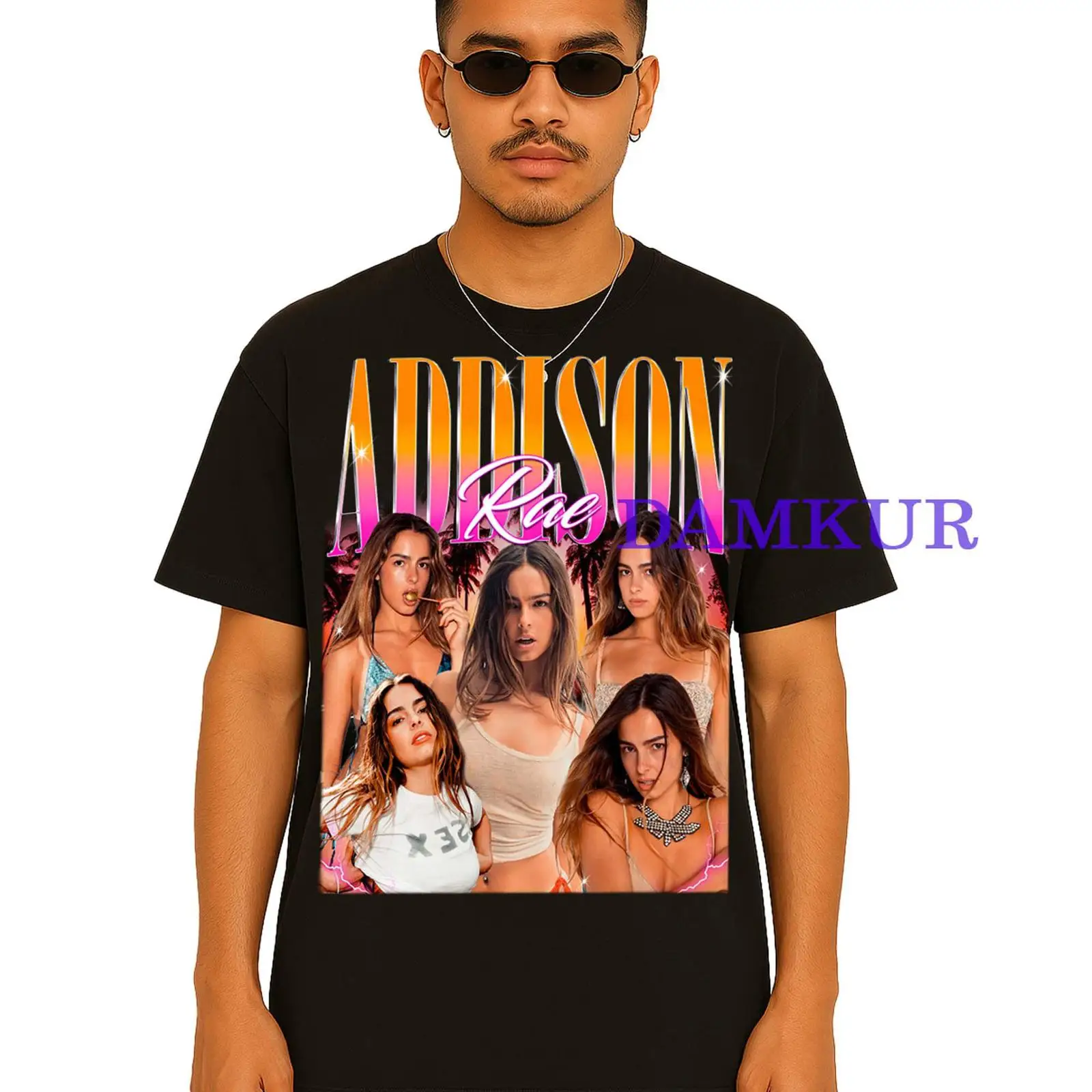 T-shirt Vintage Addison Rae Bo - Vintage Fashion Influencer recensione e prezzo