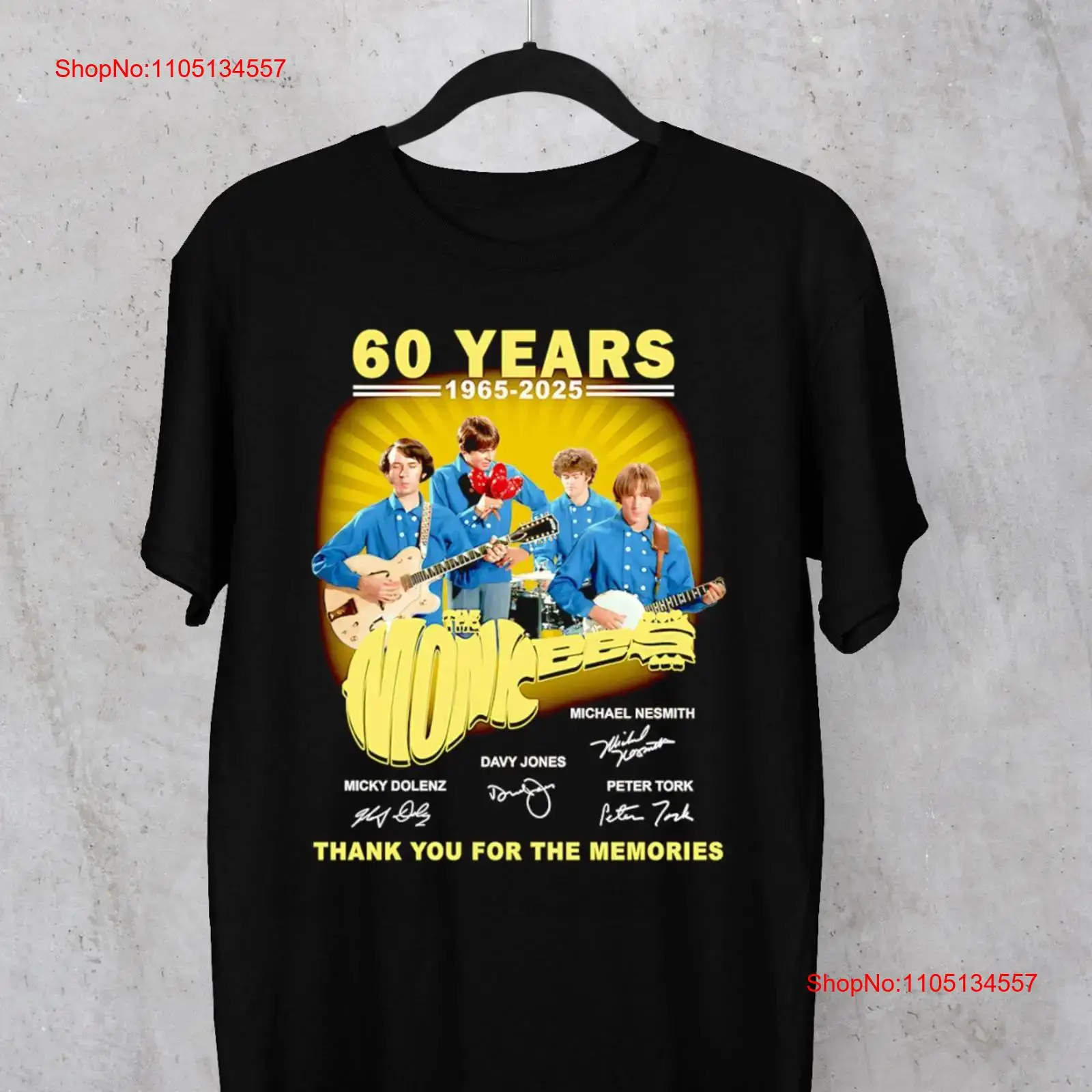 HOT NEW The Monkees band 60th  - Vintage Flannel Shirt recensione e prezzo