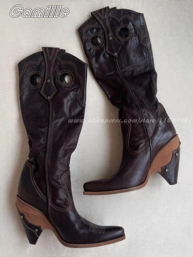 Stivali sexy pieghettati alla  - Vintage Fashion Ladies recensione e prezzo