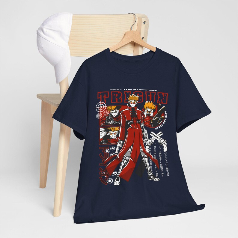 T-shirt Trigun Vintage Oversiz - Vintage Fashion T Shirts recensione e prezzo