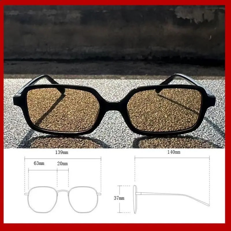 Nuovi Occhiali da Sole Rettang - Vintage Fashion Design recensione e prezzo